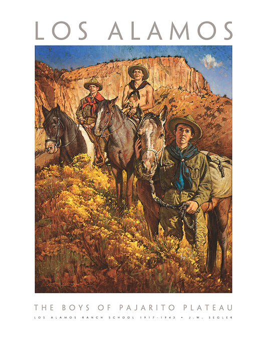 Boys of Pajarito Plateau Art Print