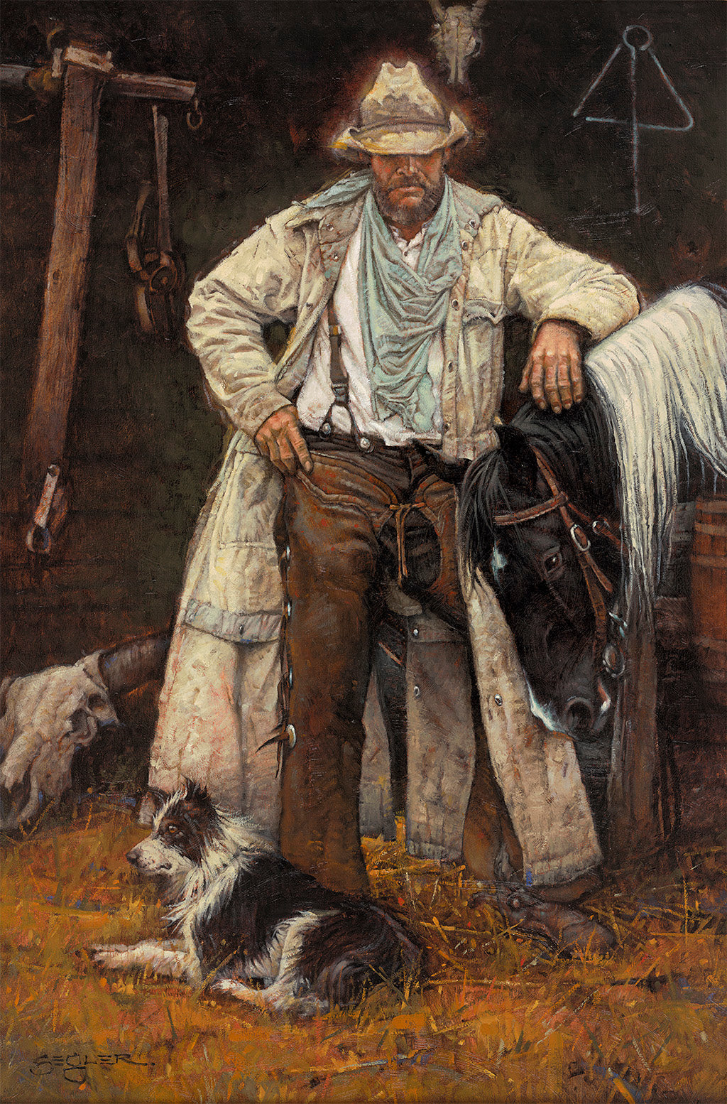 Waiting For A Break in the Rain - Giclee Print